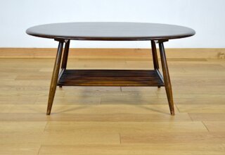 Table Basse Vintage Ercol 1950 Lucian Ercolani design scandinave
