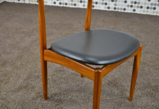 6 Chaises Scandinave Henry Walter Klein Vintage Années 60