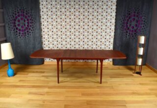 Table Design Scandinave en Teck Fristho Vintage 1960