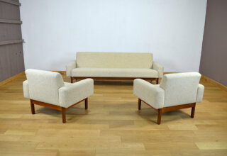 Daybed & 2 Fauteuils Design Scandinave Jussi Peippo 1960 asko vintage made in finland