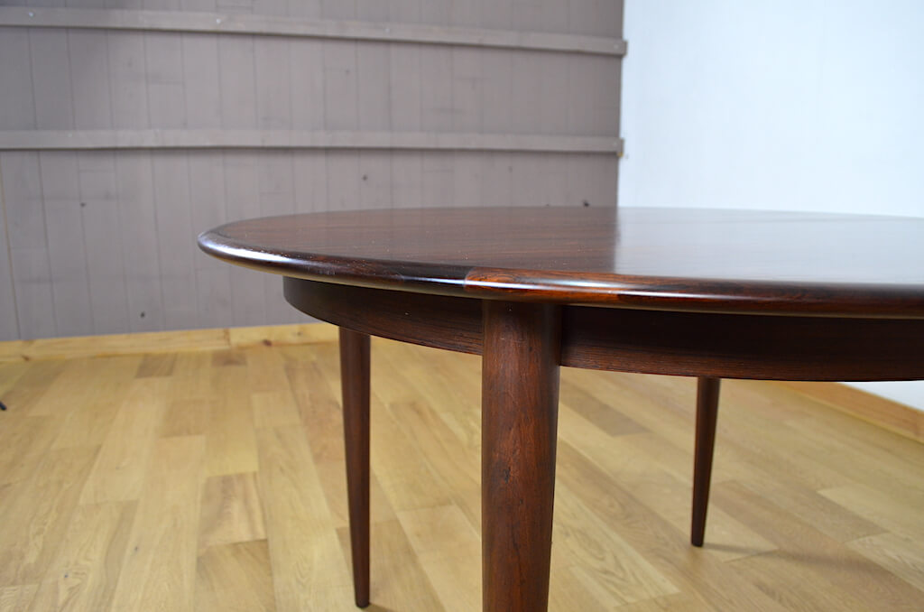 Table à manger en Palissandre de Rio par Skovmand & Andersen 1960