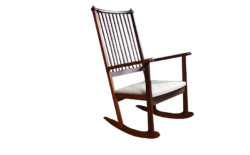 Rocking Chair Designer Yngve Ekstrom Éditeur Swedese 1960