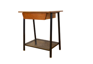 Table de Chevet Moderniste Vintage 1950 / 1960