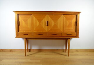 Enfilade Haute Pieds Compas Vintage 1950