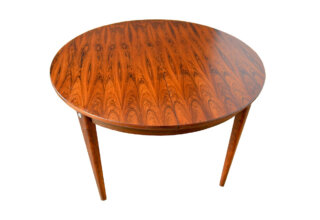 Table de Repas Design Scandinave en Palissandre de Rio Vintage 1960