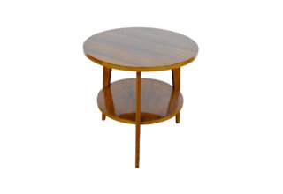 Guéridon Art Déco en Noyer 1930