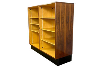 Meuble étagère Vintage en Noyer