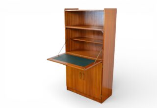 Meuble Secrétaire Vintage en Acajou 1960