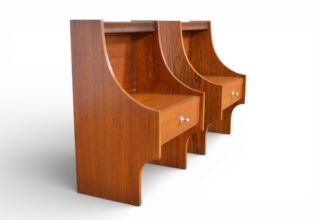 Duo de Chevets en Teck 1960