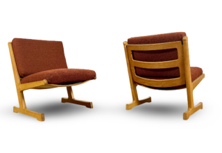 Chauffeuses / Fauteuils Scandinave 1960 par Ditte & Adrian Heath pour France & Søn, Modèle 242 S
